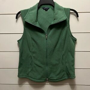 Green Fleece Vest